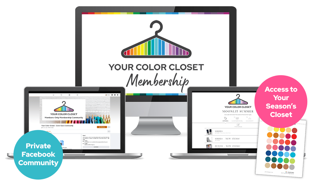 Your Color Closet Membership Mockup